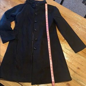 Wool dress coat